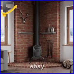 Company Cast Iron Wood Stove with Cool Touch Safety Handle Heats up to 54,000 Bt