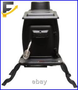 Company Cast Iron Wood Stove with Cool Touch Safety Handle Heats up to 54,000 Bt