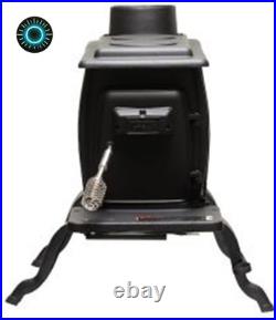 Company Cast Iron Wood Stove with Cool Touch Safety Handle Heats up to 54,000 Bt Company Cast Iron Wood Stove with Cool Touch Safety Handle Heats up to 54,000 Bt