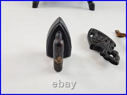 Crescent Cast Iron Salesman Sample 12 Piece Cook Stove withAccessories USA Crescent Cast Iron Salesman Sample 12 Piece Cook Stove withAccessories USA