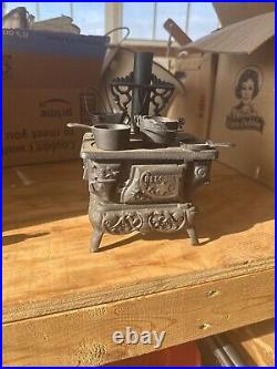 Crescent Cast Iron Stove and Accessories