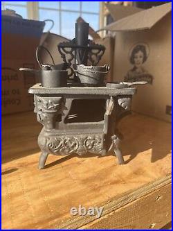 Crescent Cast Iron Stove and Accessories