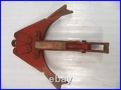 Crosby Clamp-Co C-4 600 LB, 4.80 in CAST IRON PIPE Clamp Grip Range AS IS