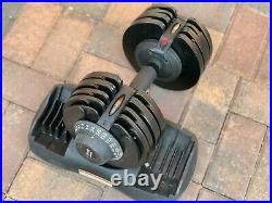 DialTech Adjustable Dumbbell 11 lb to 71 lbs Range 17-in-1 17 Weight Levels