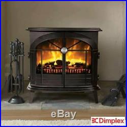 Dimplex Leckford flame effect Optiflame Electric Stove Remote Control 2kw new