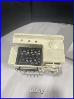 Dollhouse Miniature Cast Iron Metal Kitchen Scale 112 Stove Sink Refrigerator