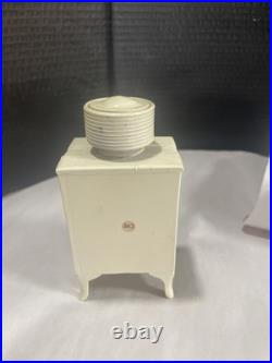 Dollhouse Miniature Cast Iron Metal Kitchen Scale 112 Stove Sink Refrigerator