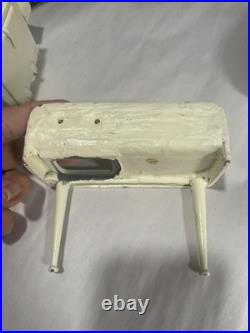 Dollhouse Miniature Cast Iron Metal Kitchen Scale 112 Stove Sink Refrigerator