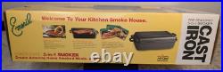 EMERIL by All-Clad CAST IRON STOVE TOP SMOKER-5 In 1 With Lid Baking Cooking NIB EMERIL by All-Clad CAST IRON STOVE TOP SMOKER-5 In 1 With Lid Baking Cooking NIB