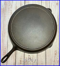 Early BSR Birmingham Stove Range #12 Cast Iron Skillet Cleaned and RESTORED