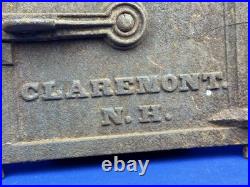 Early Cast Iron C. 1835 Tom Woolson's Patent No. 2 STOVE DOOR Claremont, NH
