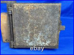 Early Cast Iron C. 1835 Tom Woolson's Patent No. 2 STOVE DOOR Claremont, NH