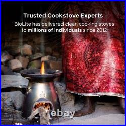 EcoZoom Versa Wood and Charcoal Rocket Camping Stove Cast Iron Top