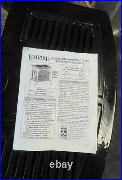 Empire VFD30CC30BP Heritage Cast Iron Propane Gas Stove Vent Free $