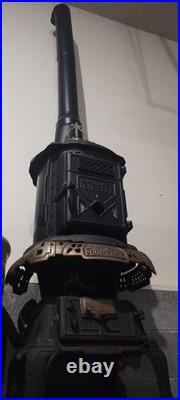 Emrich Florence Stove Works Hot Blast No. 66 Cast Iron Victorian Era 1800-1900
