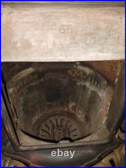 Emrich Florence Stove Works Hot Blast No. 66 Cast Iron Victorian Era 1800-1900