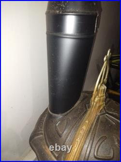 Emrich Florence Stove Works Hot Blast No. 66 Cast Iron Victorian Era 1800-1900 Emrich Florence Stove Works Hot Blast No. 66 Cast Iron Victorian Era 1800-1900