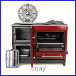 Enameled Cast Iron Wood Burning Stove, Cooker Stove, Oven Stove, Coal Stove