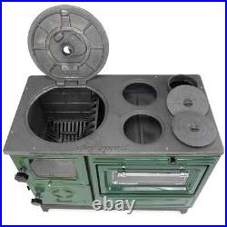 Enameled Cast Iron Wood Burning Stove, Cooker Stove, Oven Stove, Coal Stove
