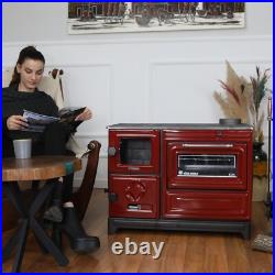 Enameled Cast Iron Wood Burning Stove, Cooker Stove, Oven Stove, Coal Stove
