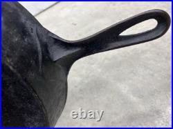 Erie #9 Cast Iron Skillet Withheat Ring & Star