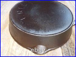 Erie (Griswold) Tamper Maker's Mark #8 / 10-1/2 Cast Iron Skillet, Restored