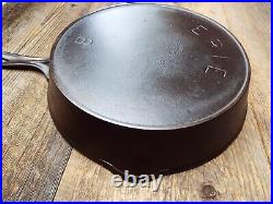 Erie (Griswold) Tamper Maker's Mark #8 / 10-1/2 Cast Iron Skillet, Restored