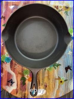 Erie (Pre-Griswold) Deep Cast Iron Skillet #8 732 Vintage Restored Rare