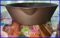 Erie (Pre-Griswold) Deep Cast Iron Skillet #8 732 Vintage Restored Rare