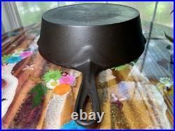 Erie (Pre-Griswold) Deep Cast Iron Skillet #8 732 Vintage Restored Rare