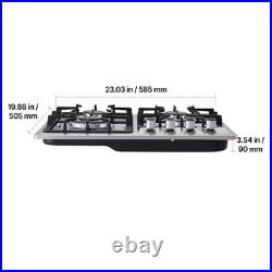 Estufa Estufas de Gas Con 4 Quemadores Para Cocina Freidora Gas Cooktop Cooker