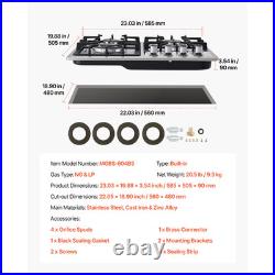 Estufa Estufas de Gas Con 4 Quemadores Para Cocina Freidora Gas Cooktop Cooker