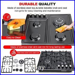 Estufa Estufas de Gas Con 4 Quemadores Para Cocina Freidora Gas Cooktop Cooker