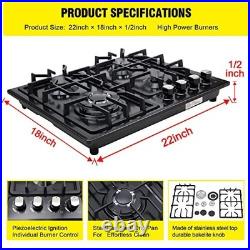 Estufa Estufas de Gas Con 4 Quemadores Para Cocina Freidora Gas Cooktop Cooker