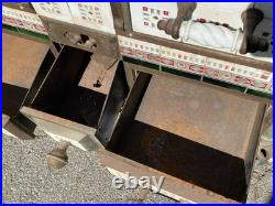 European cast iron stove with decorative tiles European cast iron stove with decorative tiles