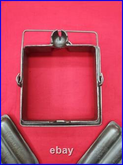 Excellent Wagner Cast Iron Krusty Korn Sausage Pan Maker Tall Base Bail Handle Excellent Wagner Cast Iron Krusty Korn Sausage Pan Maker Tall Base Bail Handle