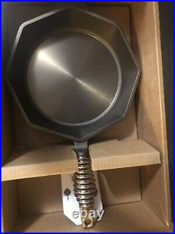 Finex Seasoned Cast Iron Skillet with Lid, 10 Inch NEW