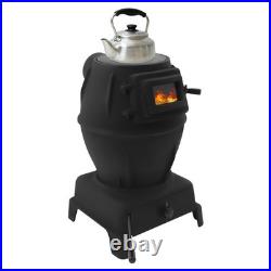Fireplace Hot Tent Stove Wood Burning Stove Heating Cooking Stove withSide Window