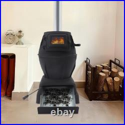 Fireplace Hot Tent Stove Wood Burning Stove Heating Cooking Stove withSide Window