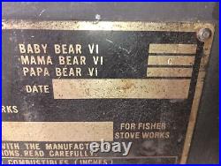 Fisher Mama Bear Wood Stove