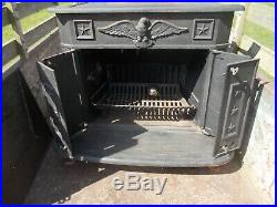 Franklin Cast Iron Wood Burning Heater Stove No 98 Local Pickup Only