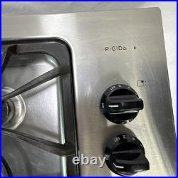 Frigidaire Gallery 30 Gas Stainless Steel Cooktop 4 Burn Cast Iron FFGC3025LSB