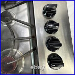 Frigidaire Gallery 30 Gas Stainless Steel Cooktop 4 Burn Cast Iron FFGC3025LSB