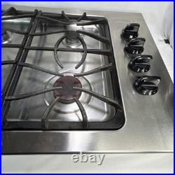 Frigidaire Gallery 30 Gas Stainless Steel Cooktop 4 Burn Cast Iron FFGC3025LSB