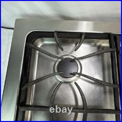 Frigidaire Gallery 30 Gas Stainless Steel Cooktop 4 Burn Cast Iron FFGC3025LSB