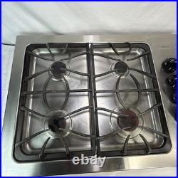 Frigidaire Gallery 30 Gas Stainless Steel Cooktop 4 Burn Cast Iron FFGC3025LSB