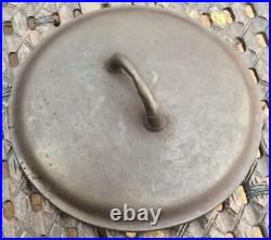 Fully Marked Wapak Cast Iron #8 Dutch Oven LID Restored