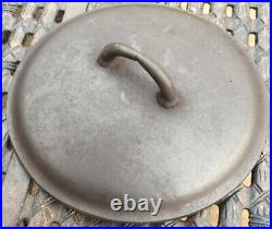 Fully Marked Wapak Cast Iron #8 Dutch Oven LID Restored
