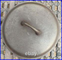 Fully Marked Wapak Cast Iron #8 Dutch Oven LID Restored