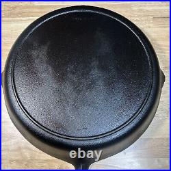 Fully Restored Birmingham Stove Range #14 BSR Century Cast Iron Skillet 15